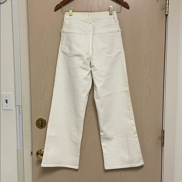 Just USA Off-White Wide Leg Jeans - Picture 3 of 4